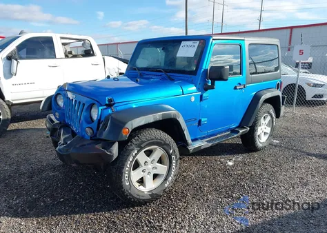 2015 Jeep Wrangler Sport from USA, damaged, VIN 1C4AJWAG0FL503521